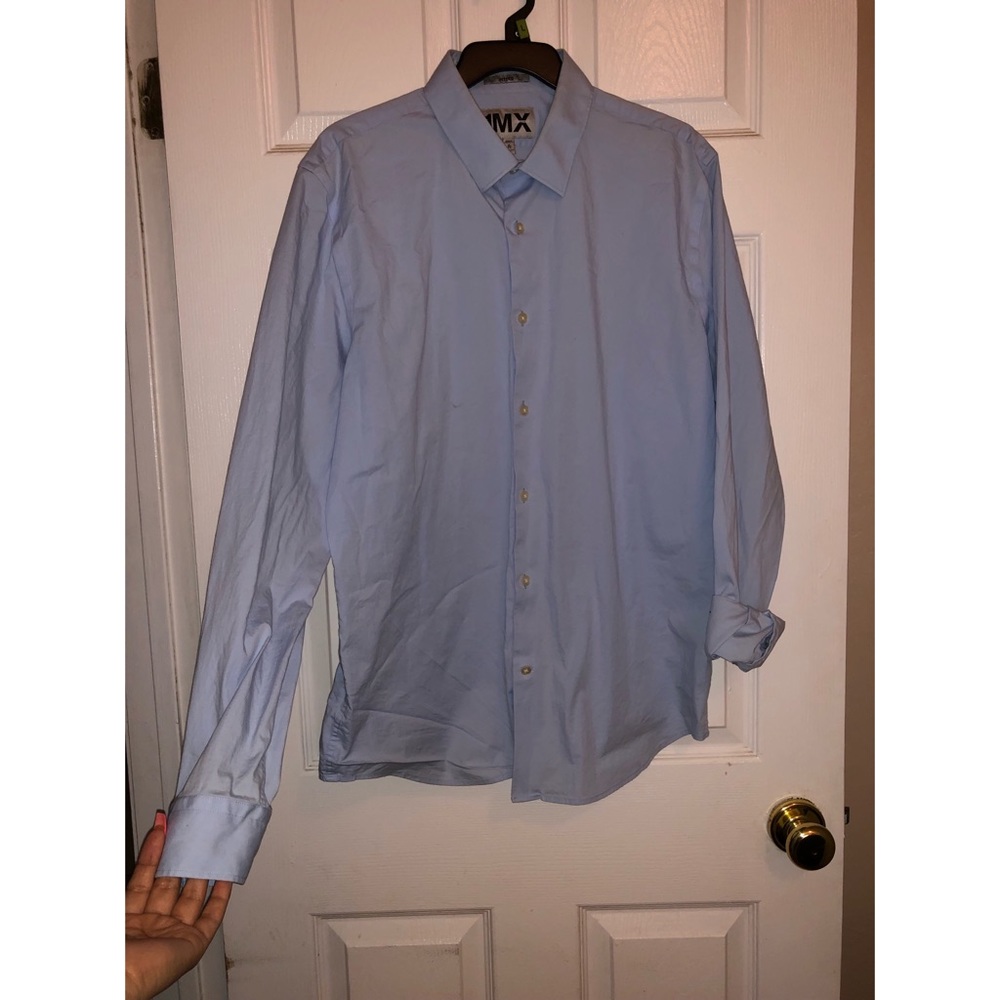 Men’s fitted Express dress shirt